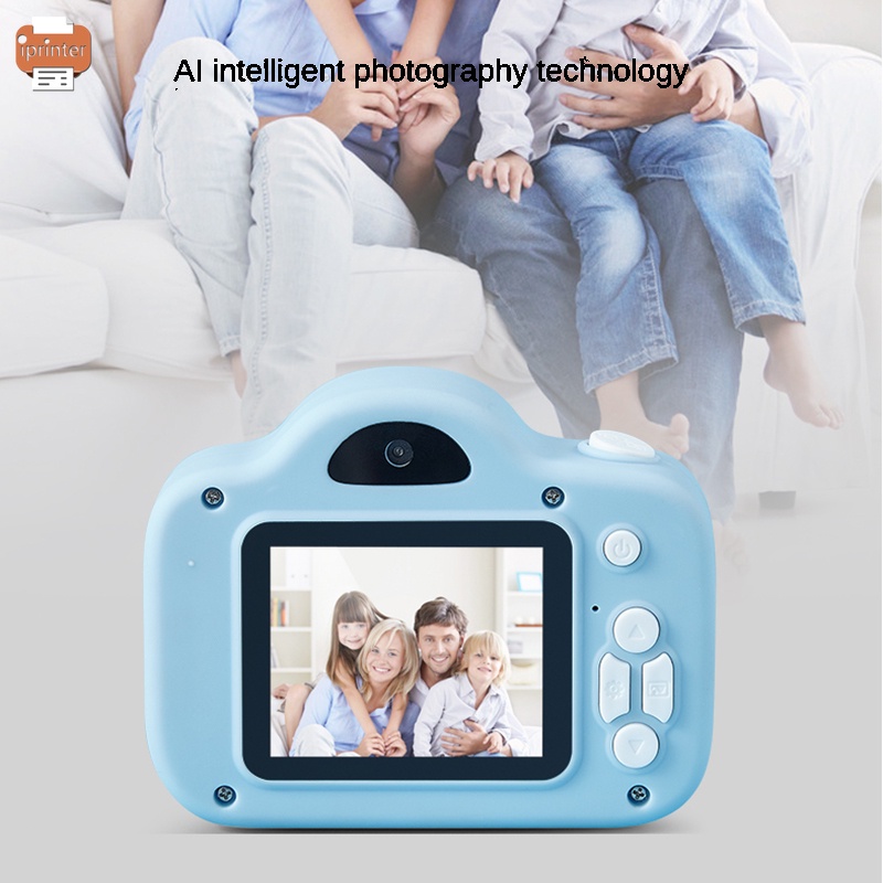 Máy Ảnh Mini Hai Camera Trước Và Sau Phong Cách Mới Dễ Thương Cho Trẻ Em