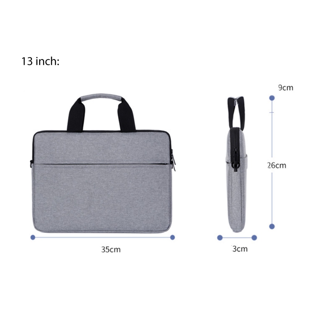 Túi đựng Macbook, Surface, Laptop Cao Cấp | Túi chống sốc máy tính có quai 2 ngăn đủ size 13 inch , 14 inch , 15 inch