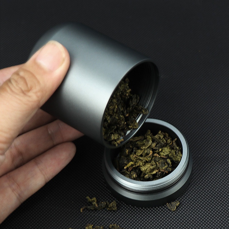 QQ Hộp Đựng Thuốc Mini Hình Tròn Bằng Kim Loại Tiện Dụng