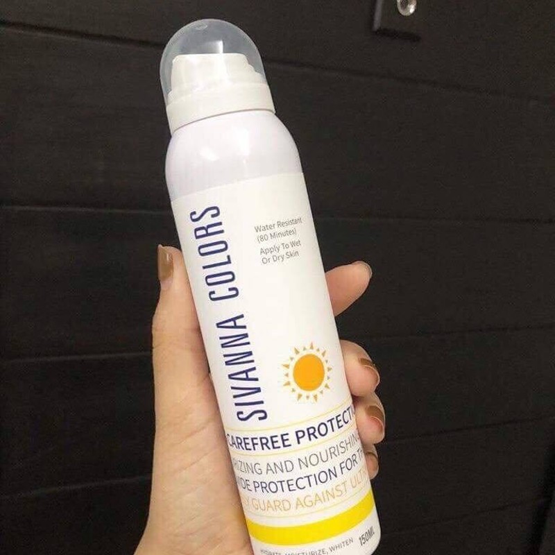 BÙNG NỔ XỊT CHỐNG NẮNG TOÀN THÂN SIVANNA