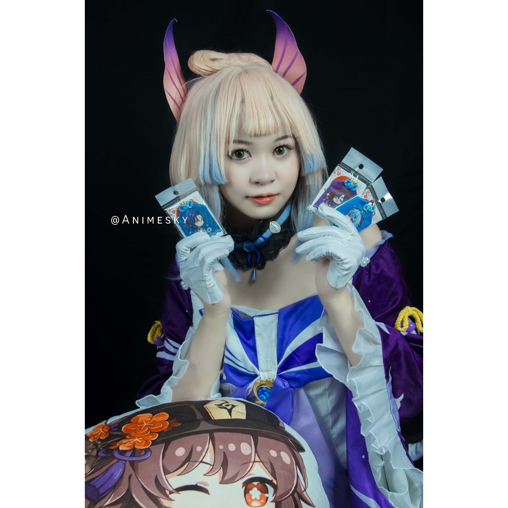 Túi Omamori may mắn nhân vật Game Genshin Impact trang trí