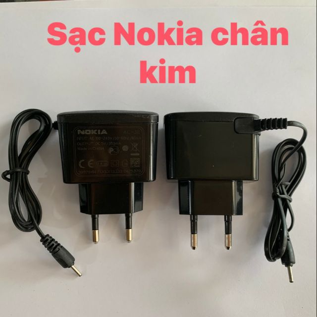 [Mã 2404EL10K giảm 10K đơn 20K] SẠC NOKIA CHÂN KIM - CỦ VUÔNG ( BH 12T )