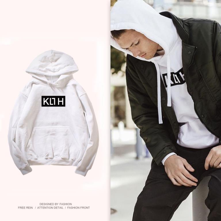 Áo Hoodie 2 màu đen trắng KOH nhiều size (N317)