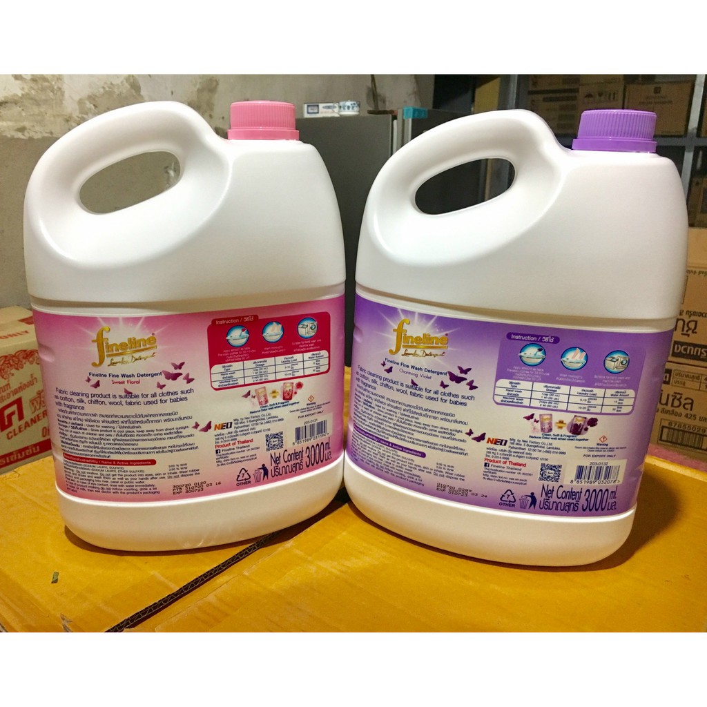Nước Giặt Fineline 3000mL Thái Lan