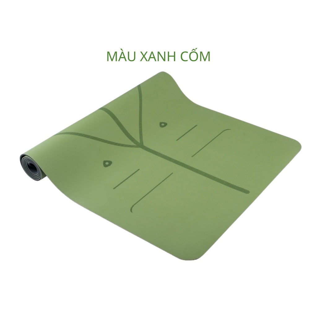 [KHO SỈ] Thảm Tập YOGA Định Tuyến 8MM 1 Lớp Chuẩn TPE Cao Cấp Chống Trơn Trượt Bảo Hành 1 Năm