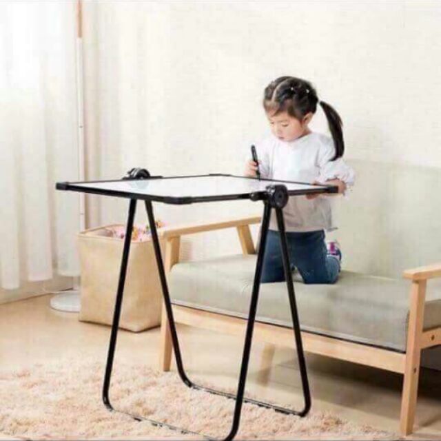 bảng vẽ 2 in1, vừa vẽ vừa làm bàn đc, viết đuoc 2 mặt nhé các mẹ