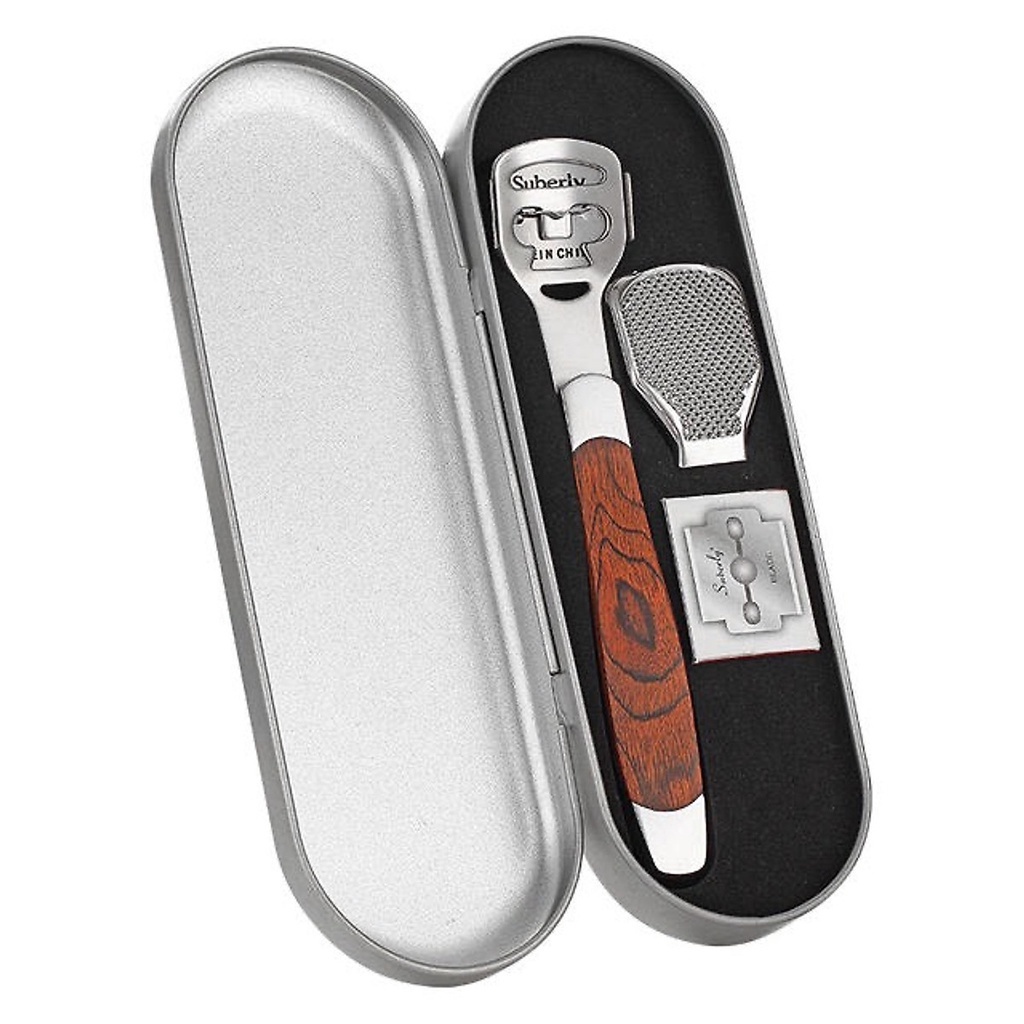 Chà gót chân với cây cọ 2 trong 1 làm sạch tế bào chết làm đẹp