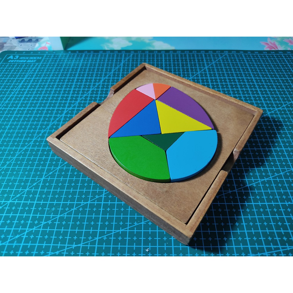 Đồ chơi trí tuệ_Thử thách trí não_The Magic Egg (Hàng Bình Dân)-Packing Puzzle_Hack não&amp; Xoắn não_IQ Toys_Giải đố Tư Duy