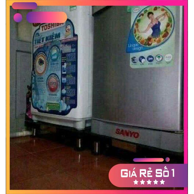 Chân kệ kê máy giặt tủ lạnh chống rung, chống nước