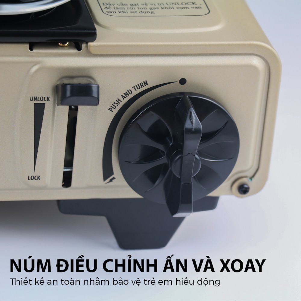 Bếp Nướng Ga Không Khói, Chống Dính MS-8 Mini BBQ - Công suất 2300W | Thoát Dầu Mỡ Tự Động | Bảo Hành 12T Chính Hãng