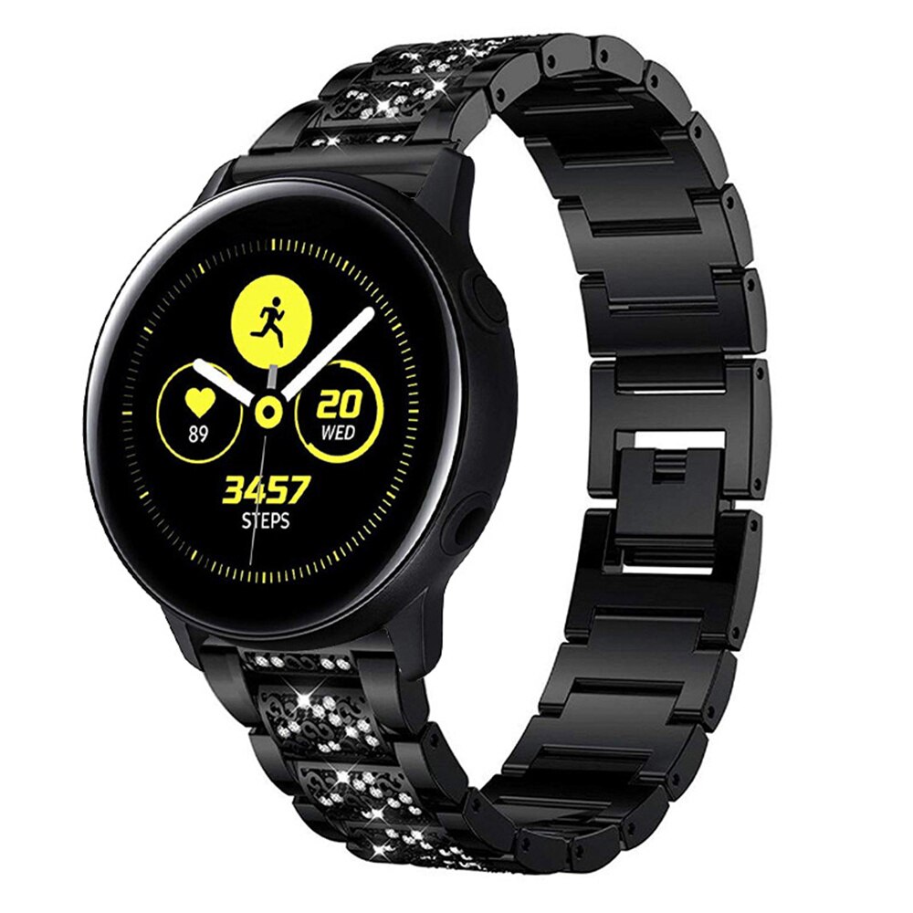 Dây Đeo Đồng Hồ Kim Loại 20Mm 22mm Cho Samsung Galaxy Watch4 3 Band for Galaxy Watch Active 2 S3 S2