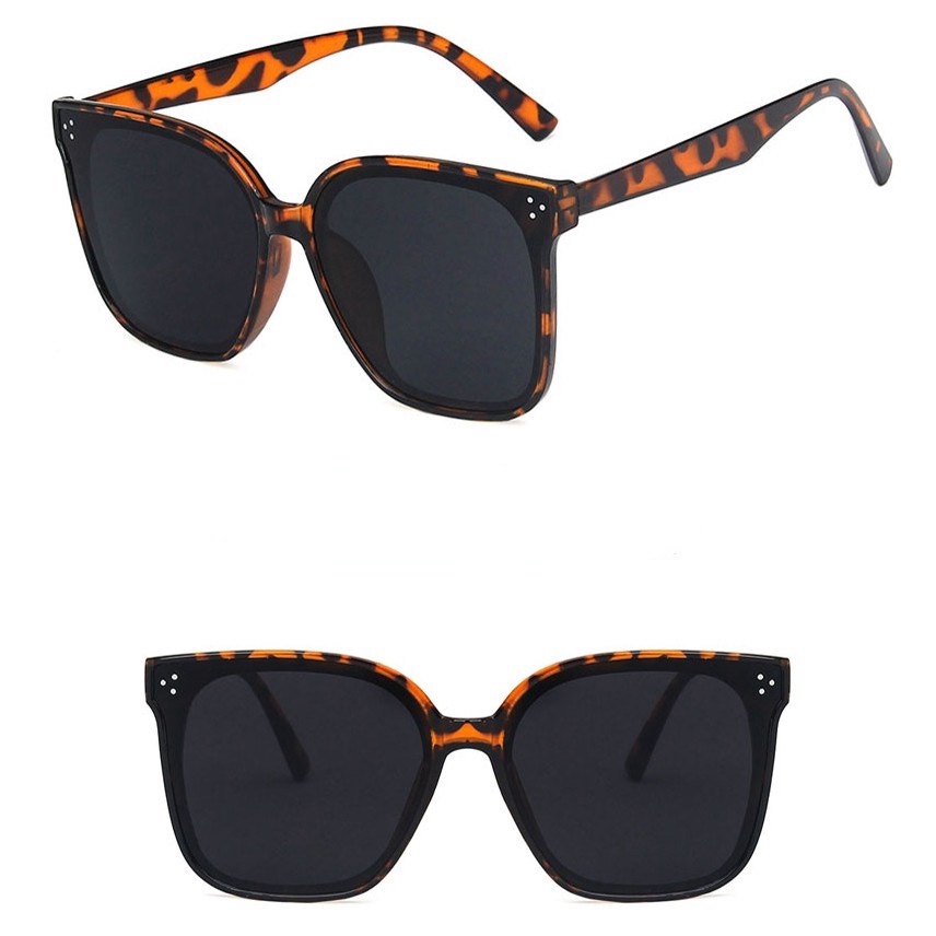 Kính mát gọng vuông phong cách retro thời trang cho nam nữ