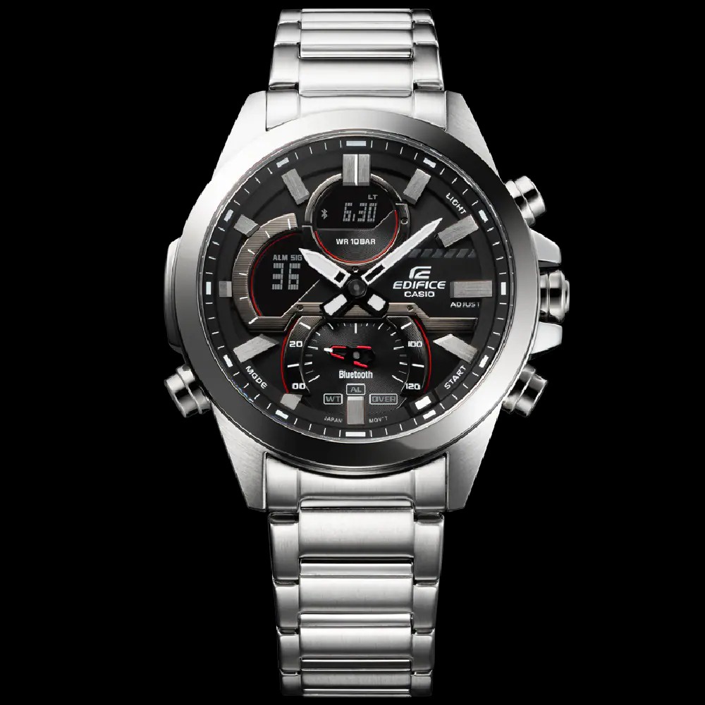 Đồng hồ nam Casio Edifice chính hãng Anh Khuê ECB-30D-1ADF (48mm)