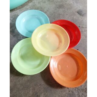 10 Dĩa nhựa màu đa dạng nhiều kích thước