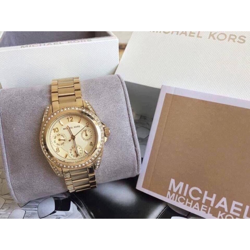 Đồng hồ nữ Michael Kors chronograph Mk5612, MK5613, MK5639