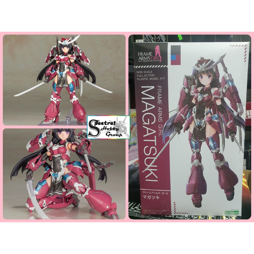 Mô hình nhựa lắp ráp Figure Kotobukiya Frame Arms Girl FAG Magatsuki with Special Bonus Part PA FG031