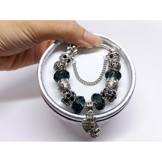 Vòng Charm Thần Bóng Tối - Queen Silver
