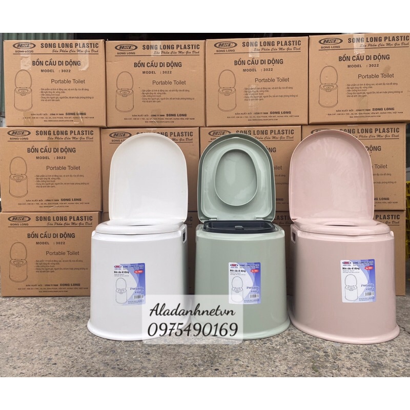 Bô vệ sinh trong nhà di dộng cho người già bà bầu trẻ em người lớn, bồn cầu di dộng giành cho người lớn phụ nữ mang thai