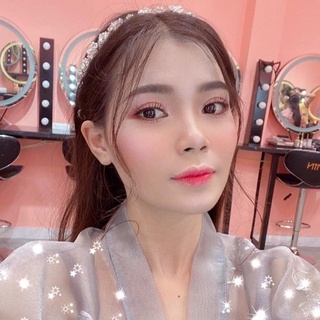 [Phụ kiện cô dâu] Cài đá trắng