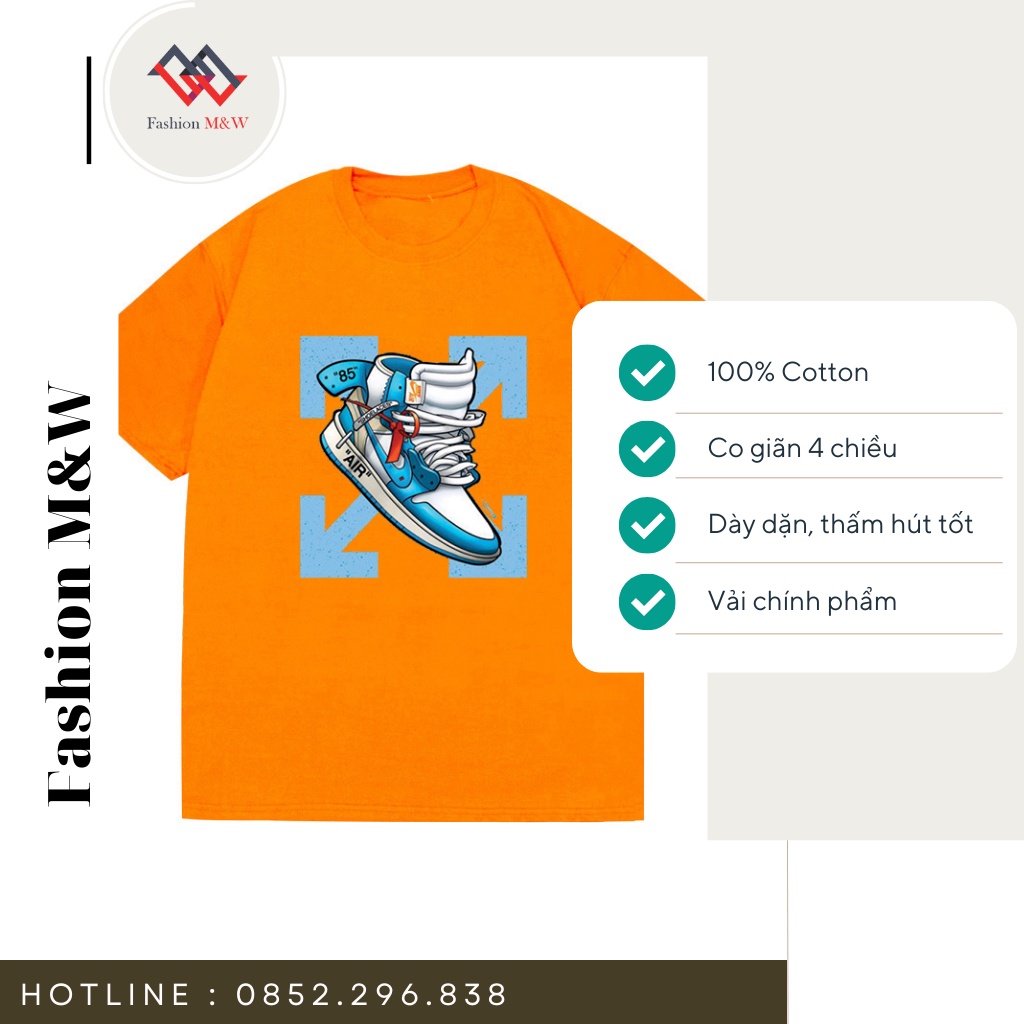 Áo Thun Đôi Giày Trước Ngực Cực Đẹp, Áo Phông Tay lỡ Unisex Cho Cả Nam Và Nữ.
