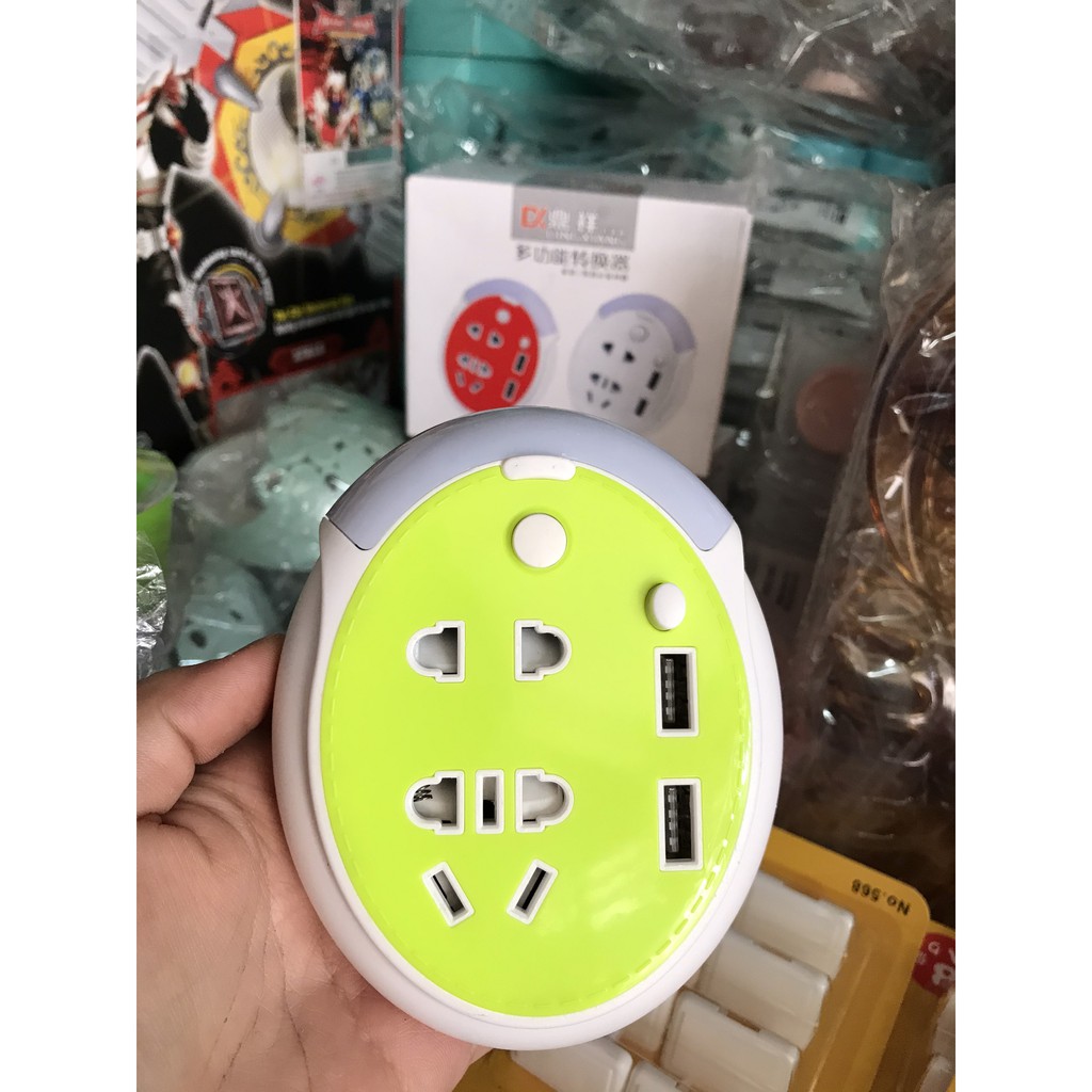 Bộ chia ổ điện 2 cổng USB