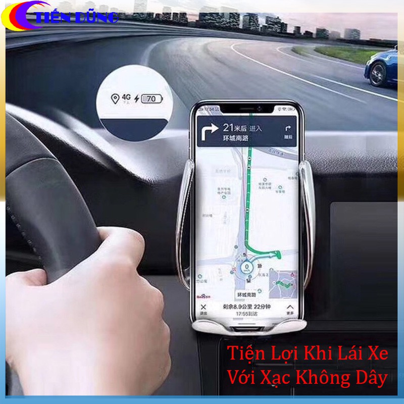 ĐẾ SẠC KHÔNG DÂY S5 Wireless Charging Car Phone