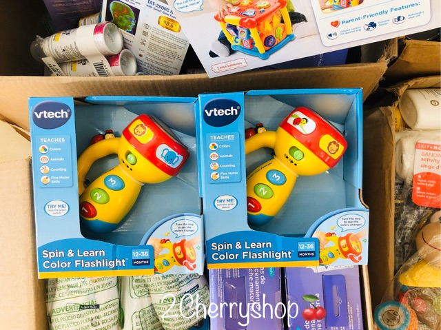 Đèn pin VTech Spin and Learn Color Flashlight