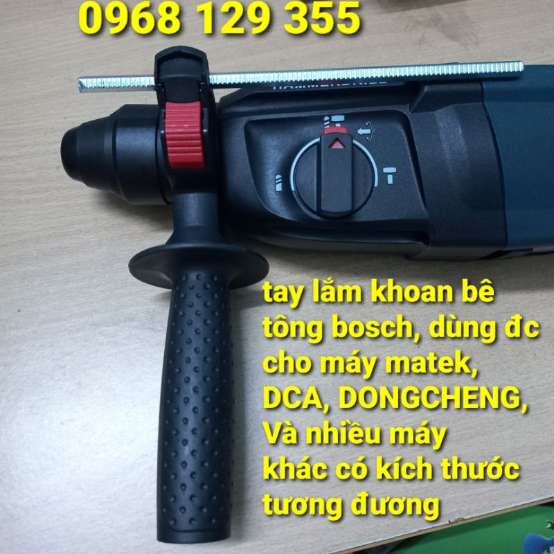 Tay lắm khoan bê tông bossch, tay cầm máy khoan bê tông