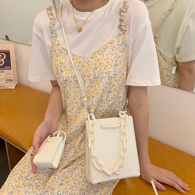 Ielgy Niche Túi Đeo Chéo Một Bên Vai Thời Trang Cho Nữ