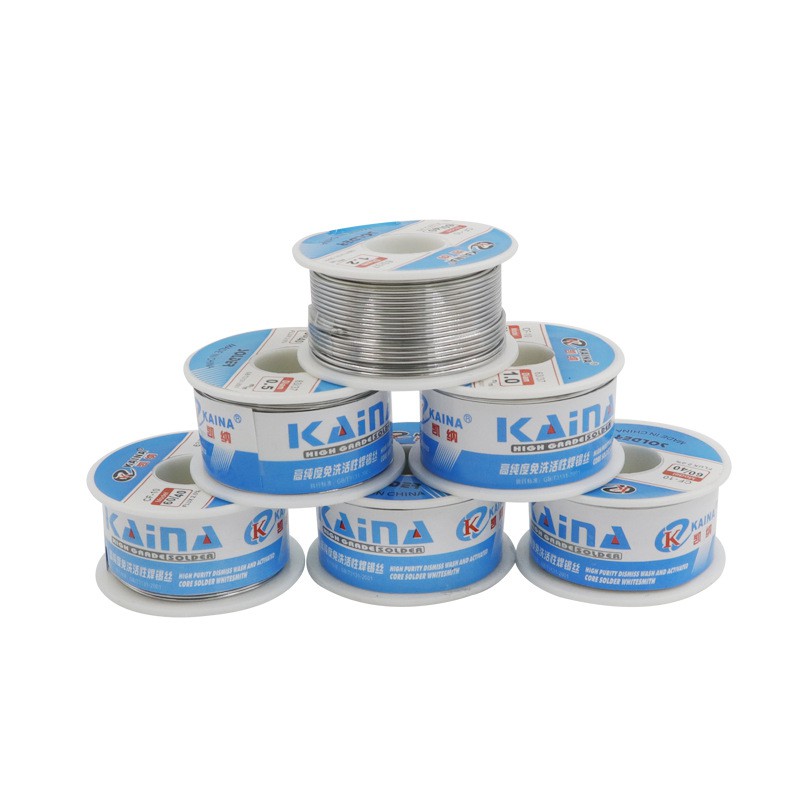 Cuộn thiếc hàn chất lượng cao loại 1.0mm 100g Kaina Loại xịn