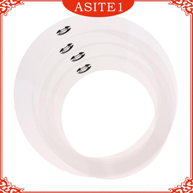 Bộ 4 vòng đệm giảm âm điều khiển âm thanh trống 10'' 12'' 14'' 16''