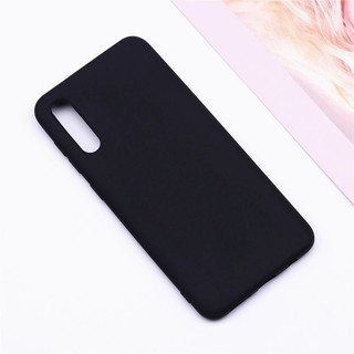 Ốp lưng silicon màu đen Samsung A70