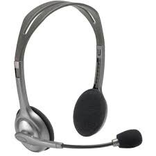 Tai Nghe Logitech H110 - 2 jack cắm - HÀNG CHÍNH HÃNG