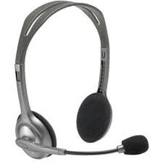 Tai nghe logitech h110 - 2 jack cắm - hàng chính hãng