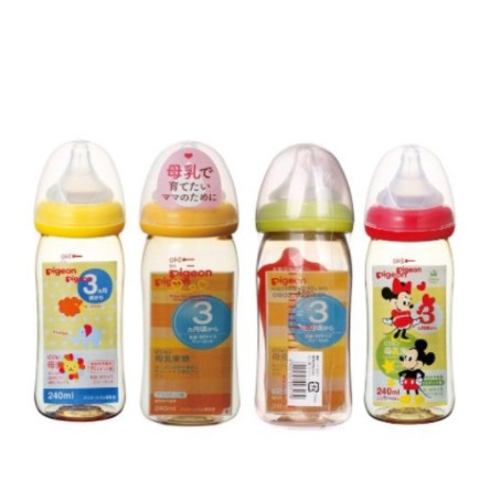 💖💖 Bình Sữa Pigeon Nội Địa Nhật 160ml/240ml 💖 ĐỦ SIZE