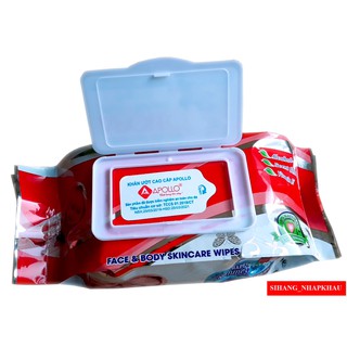 10 Khăn Ướt Baby Apollo 80gr