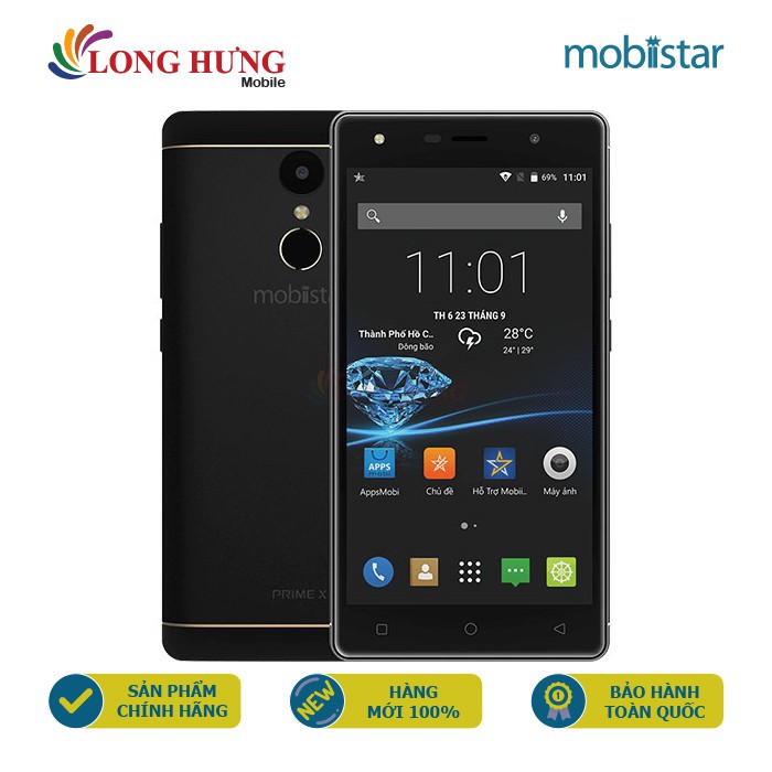 [Mã SKAMAP6 giảm 8% đơn 250k] Điện thoại Mobiistar Prime X1 - Hàng chính hãng