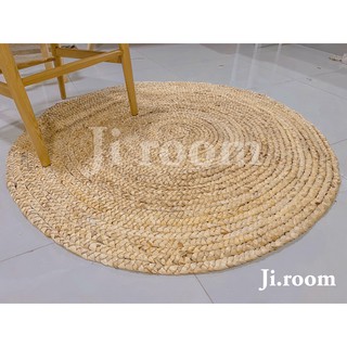 Thảm bèo (lục bình) trơn - size 80cm