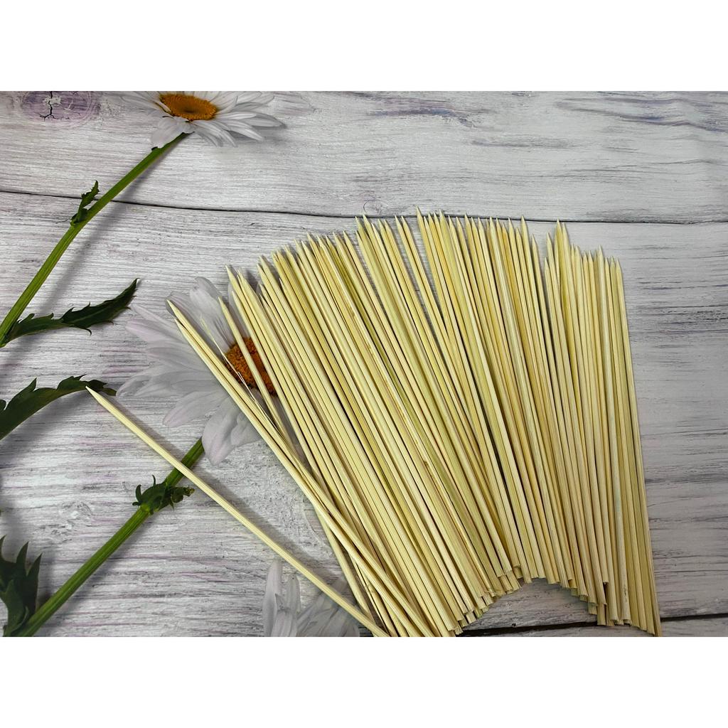 100gr Que Tre Xiên Tre Dùng Để Cắm Hoa Sáp Hoa Lụa Bó Hoa Quả An Toàn Tiết Kiệm - Pk2026