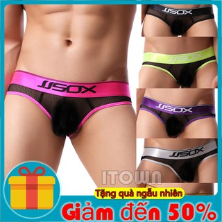 Quần lót lưới nylon xuyên thấu gợi cảm cho nam