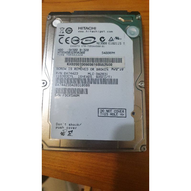 Ổ cứng laptop 320gb, 500gb, 1tb (hàng bóc máy) | BigBuy360 - bigbuy360.vn