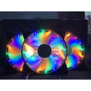 QUẠT FAN CASE MÁY TÍNH Amber Multi Color 7 Màu NEW