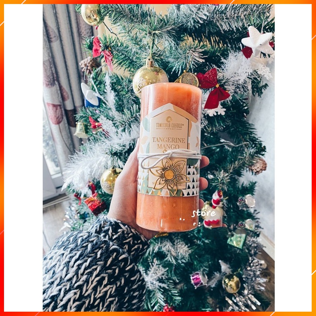 [Hàng xịn] Nến Thơm Cao Cấp Nến thơm mùi xoài- Tangerin Mango candle- Hàng xuất châu Âu
