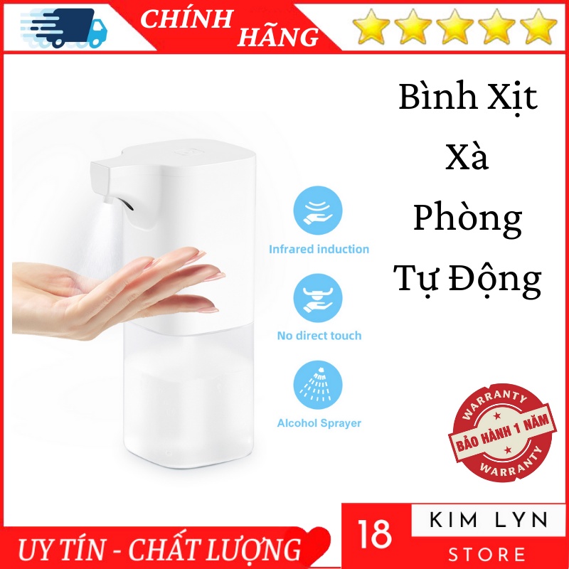 Bình Xịt Xà Phòng Rửa Tay Tự Động- Bình Xịt Cảm Ứng Thông Minh Đảm Bảo Vệ Sinh Gia Đình- Bảo Hành 12 Tháng