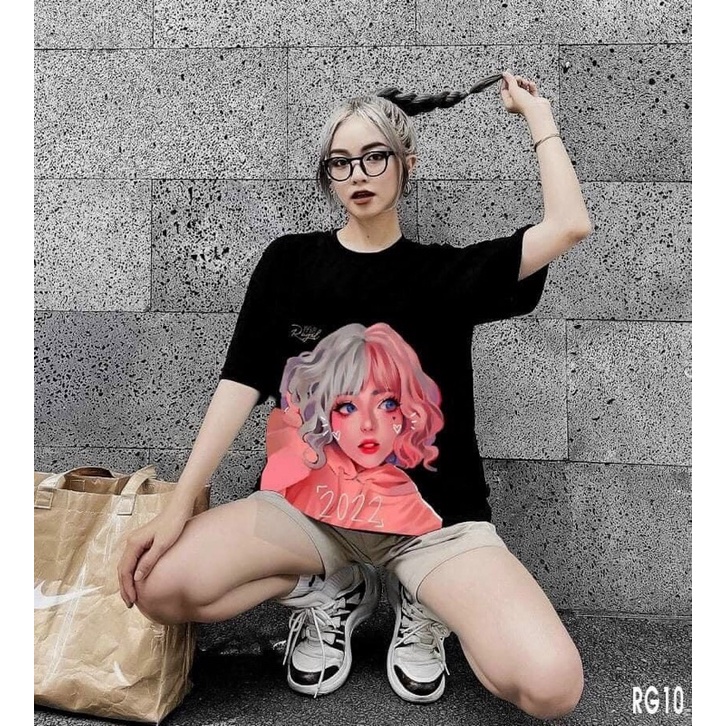 Áo Thun Nam nữ Cổ Tròn Form Rộng  Áo Phông Unisex Basic Cotton Oversize Giá Rẻ