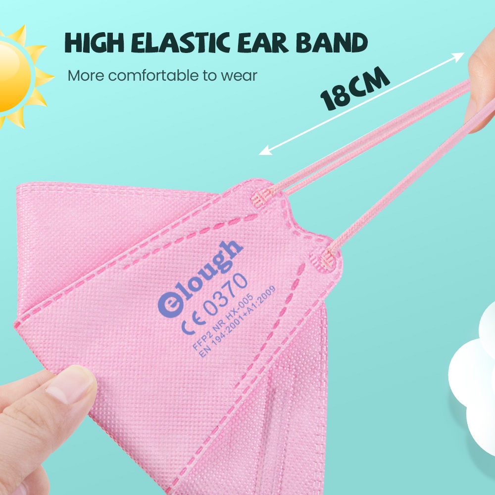 (Hàng Mới Về) Set 10 Khẩu Trang Kn95 Bảo Vệ Sử Dụng Một Lần Cho Bé 6-12 Tuổi | BigBuy360 - bigbuy360.vn