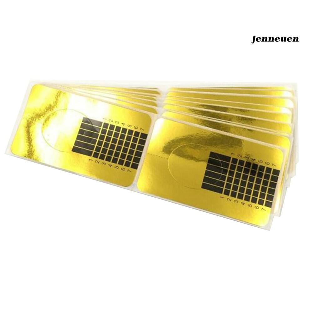 Bộ 100 Miếng Dán Giúp Định Hình Móng Tay