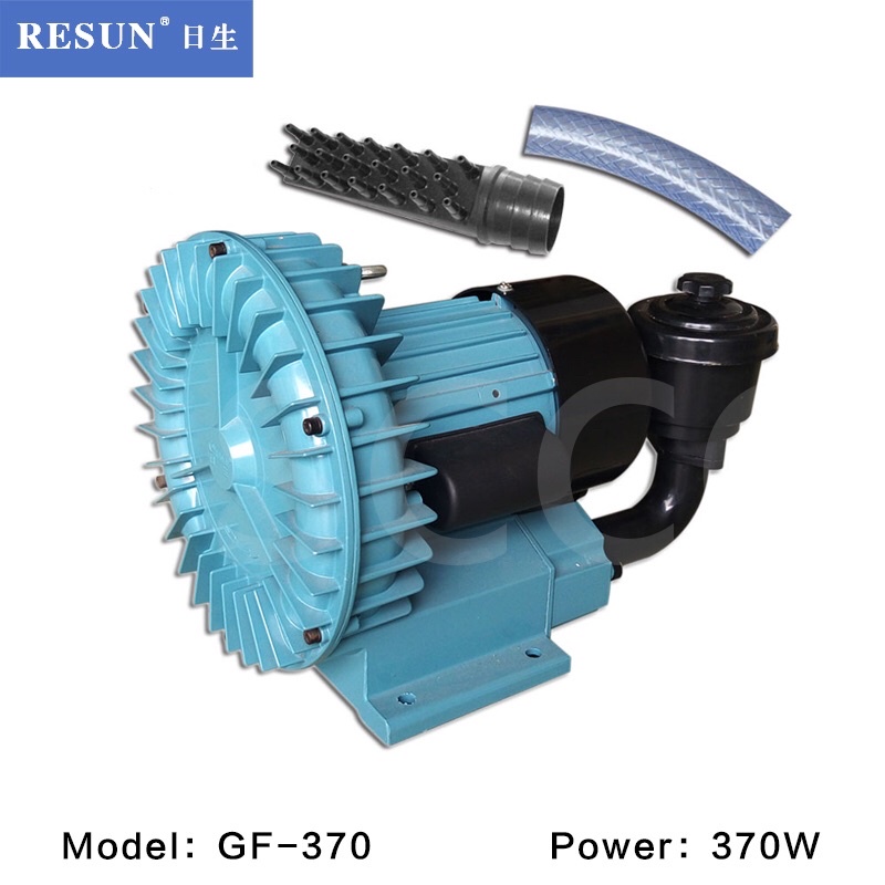 Máy sủi khí tạo oxy cho bể hải sản Resun GF120,GF180,GF250,GF370.