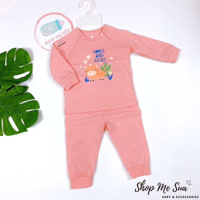 LULLABY (lẻ áo lẻ quần) Bộ dài tay thu đông bé gái chất cotton(sản phẩm tách lẻ áo và quần khách tự chọn)