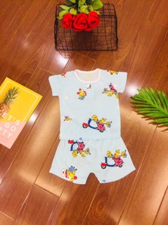Combo 4 bộ tole lanh bé trai